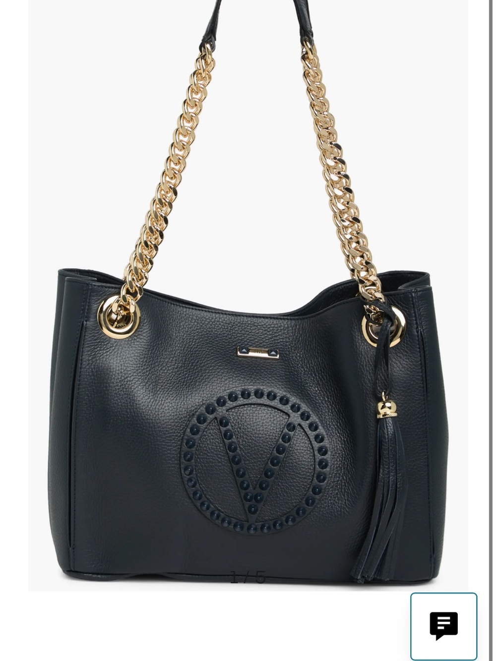 Valentino by Mario Valentino Luisa Rock Shoulder Bag - Picture 8 of 10
